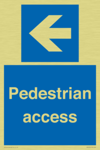 Pedestrian access